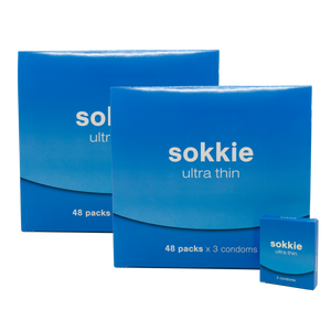 [Wholesale] Sokkie Ultra Thin Condoms (96 packs / 288 condoms)